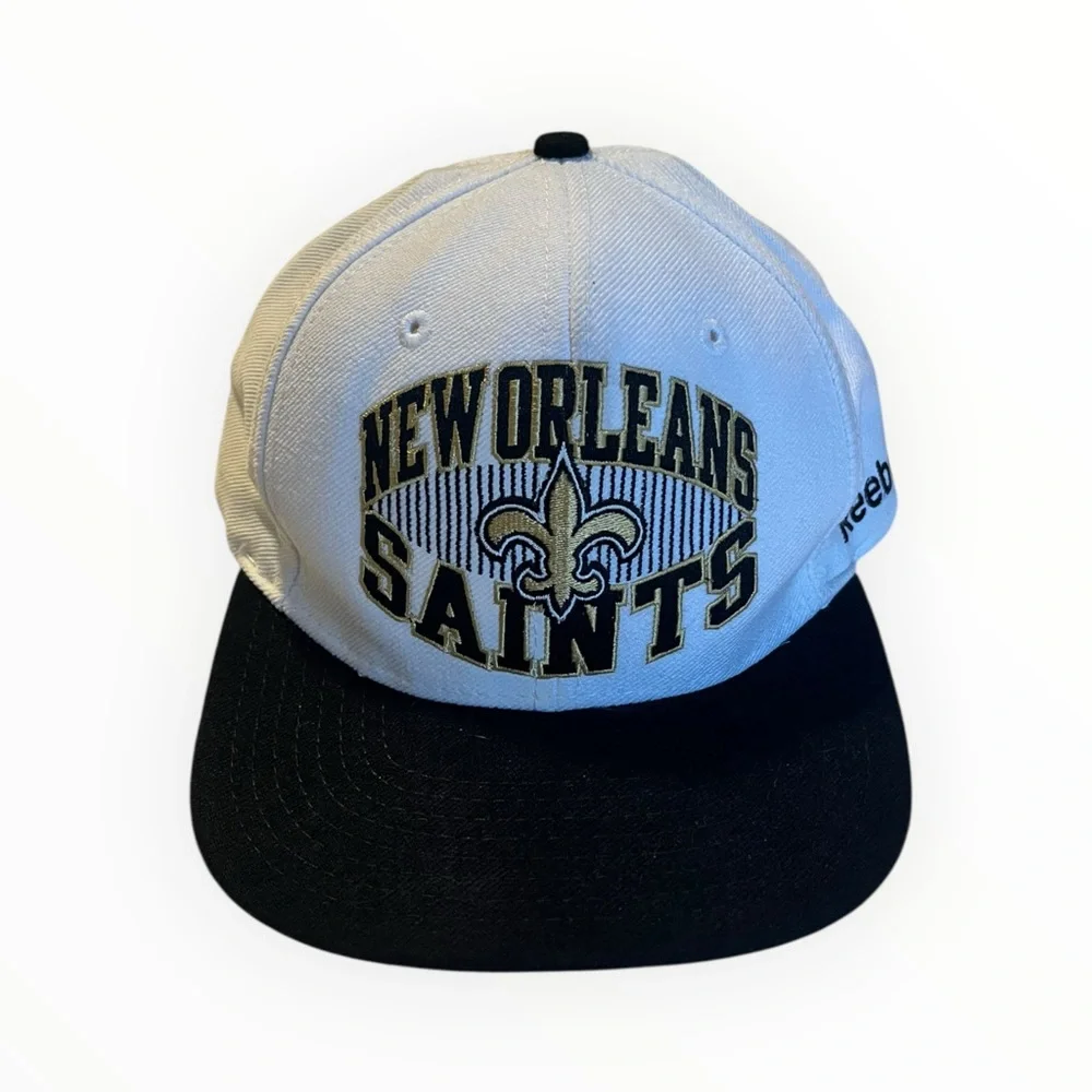 Reebok Hat New Orleans Saints NFL Team Apparel Cap Snapback OSFA - Picture 3 of 8